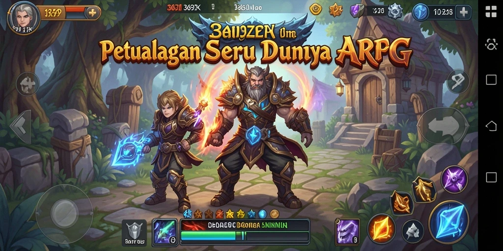 Tangkapan layar gameplay 369ZK menampilkan aksi seru di dunia ARPG.