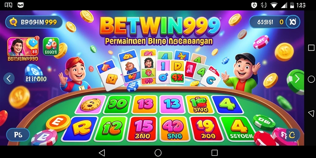 Tangkapan layar menunjukkan pemain menikmati pengalaman bermain Bingo yang menarik di BETWIN999.