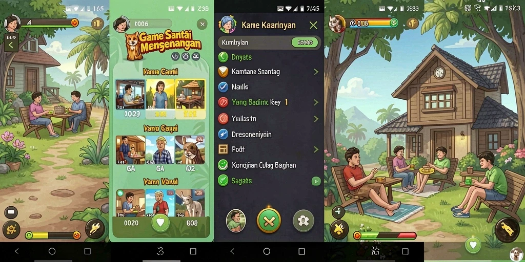 Gameplay menyenangkan dan interaktif di <strong>D06</strong> saat bermain bersama teman.
