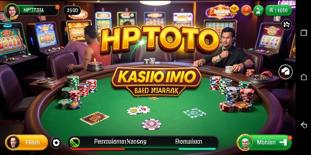 Tampilan gameplay HPTOTO yang menakjubkan dengan grafis tinggi.
