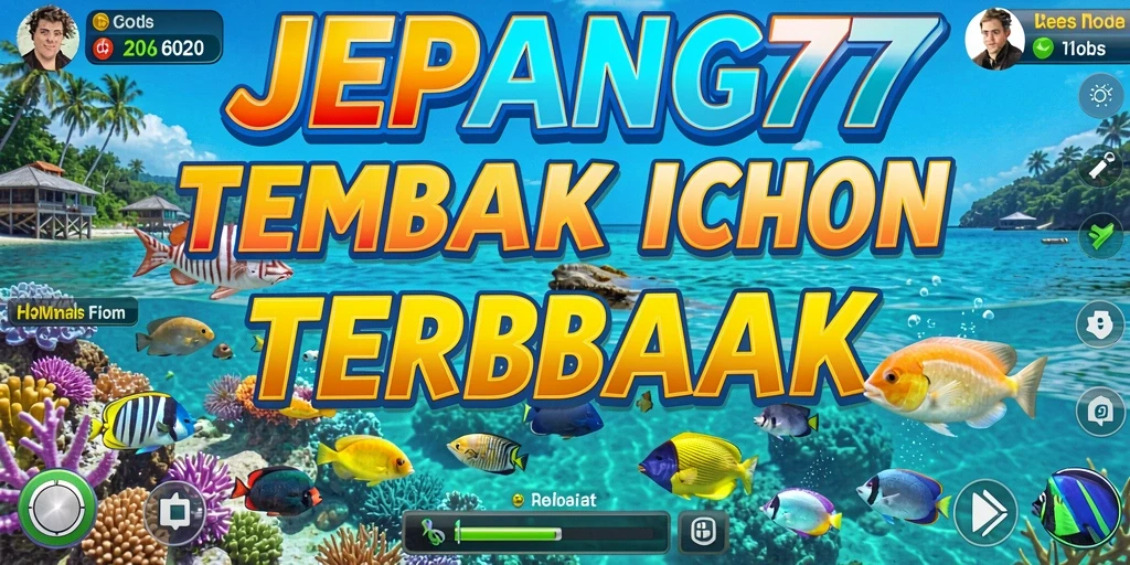 Screenshot gameplay JEPANG77 dengan serunya berburu ikan.