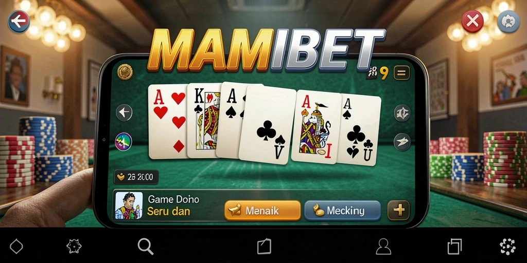 Tampilan gameplay MAMIBET yang seru dan mengasyikkan.