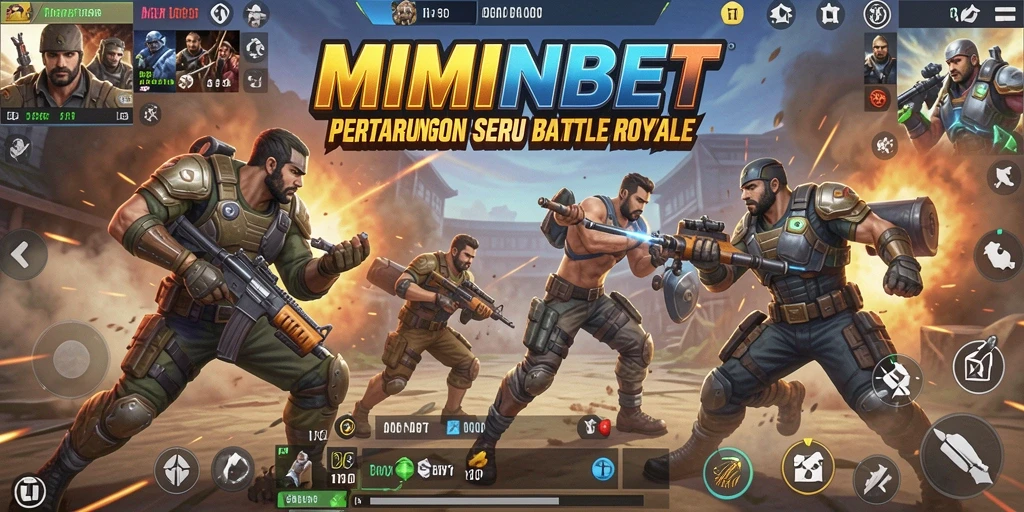 Tampilan seru dari gameplay MIMINBET yang mendebarkan.