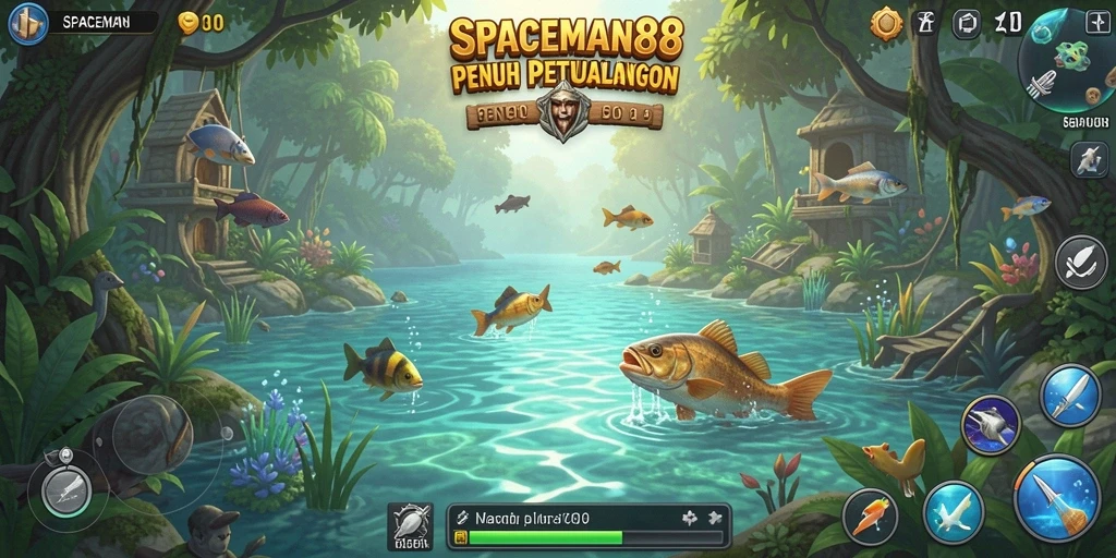 Tangkapan ikan besar dalam gameplay SPACEMAN88.