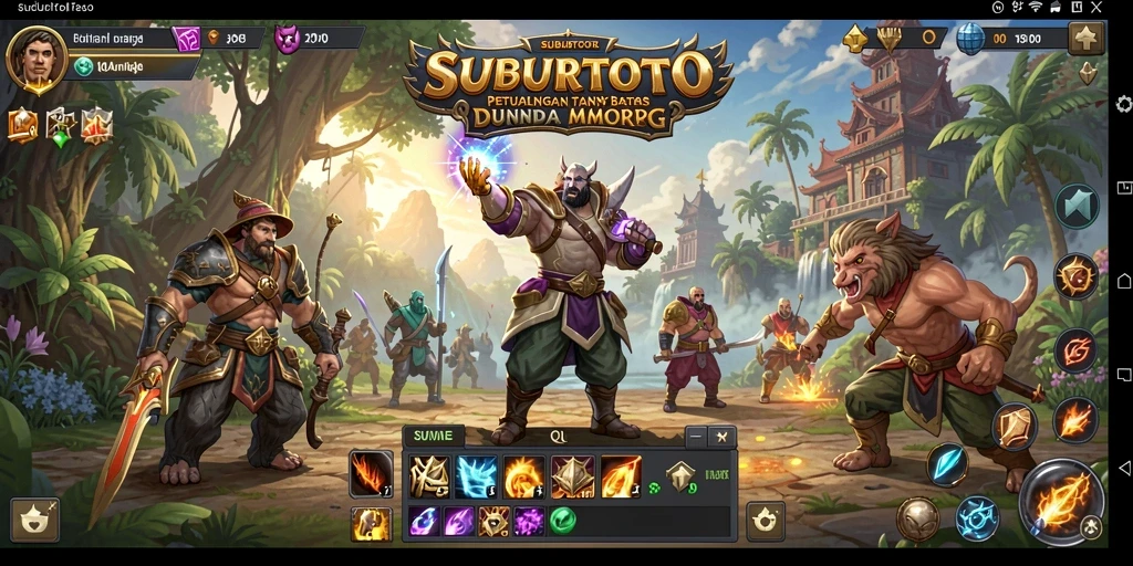 Tampilan gameplay SUBURTOTO yang memikat dan mendebarkan.