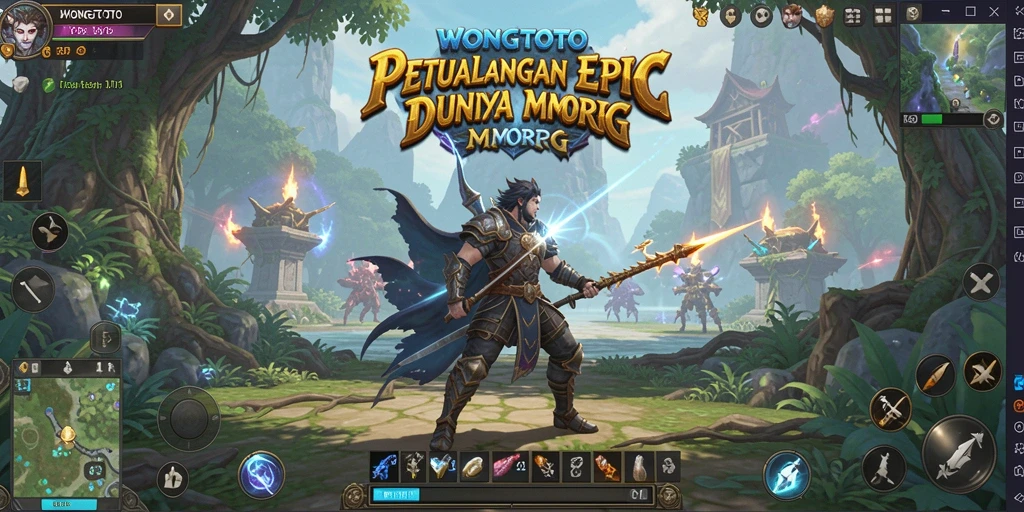 Gameplay WONGTOTO yang seru di dunia MMORPG.
